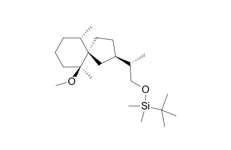 (2R,5R,6S,10S,11S)-12-(tert-Butyldimethylsilyloxy)-6-methoxyspirovetivane