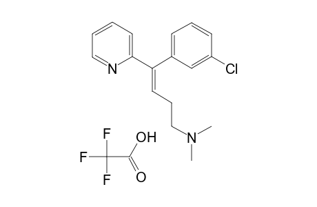(3E)-4-(3-Chlorophenyl)-N,N-dimethyl-4-(2-pyridyl)but-3-en-1-ammonium trifluoroacetate