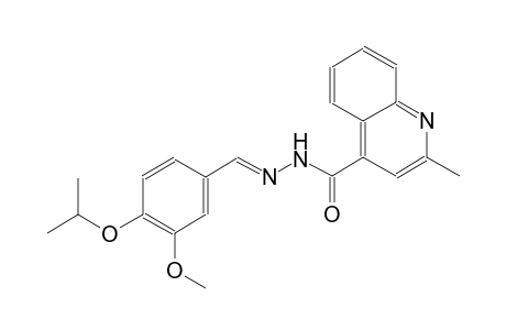 N'-[(E)-(4-isopropoxy-3-methoxyphenyl)methylidene]-2-methyl-4-quinolinecarbohydrazide
