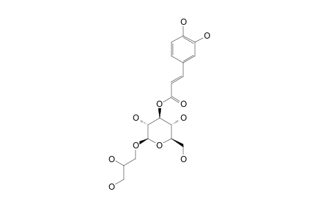 1-O-BETA-D-(3'-CAFFEOYL)-GLUCOPYRANOSYL-GLYCEROL