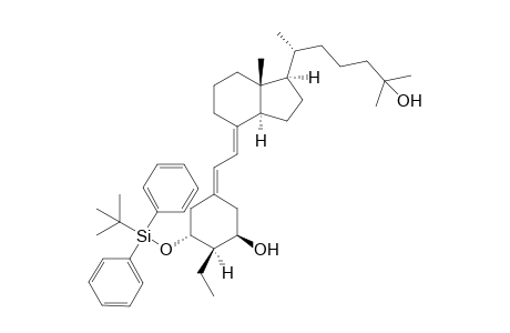 2.alpha.-Ethyl-3-t-butyldiphenylsilyloxy-1.alpha.,25-dihydroxy-19-norvitamin D3