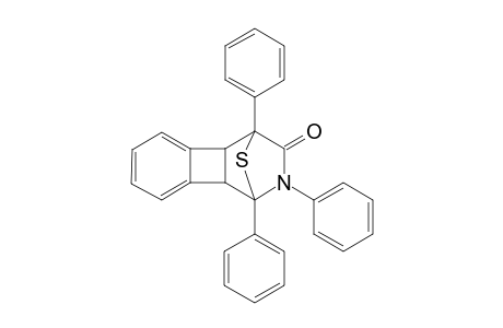 1,10,11-Triphenyl-13-thia-11-azatetracyclo[8.2.1.0(2,9),0(3,8)]trideca-3,5,7-trien-12-one