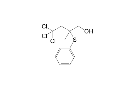 4,4,4-Trichloro-2-methyl-2-(phenylthio)butan-1-ol