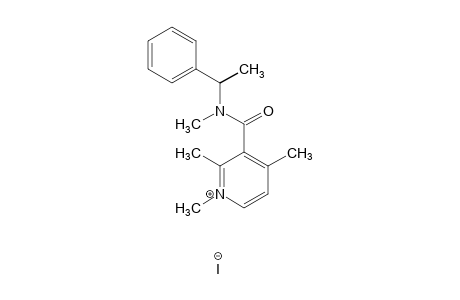 3-[METHYL((R)-alpha-METHYLBENZYL)CARBAMOYL]-1,2,4-TRIMETHYLPYRIDINIUM IODIDE