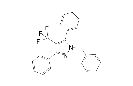 1-Benzyl-3,5-diphenyl-4-(trifluoromethyl)-1H-pyrazole