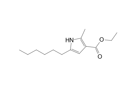 3-(Ethoxycarbonyl)-5-hexyl-2-methylpyrrole