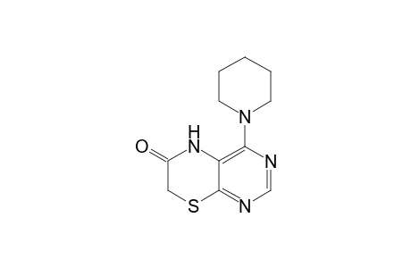 5H-Pyrimido[4,5-b][1,4]thiazin-6(7H)-one, 4-(1-piperidinyl)-