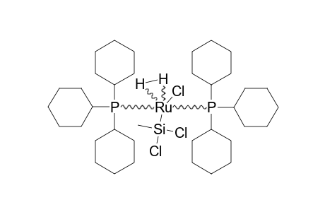 RUCL(SIMECL2)(2-ETA-H2)-(PCY3)2;3MECL2