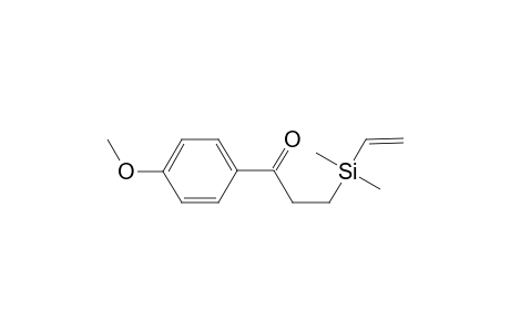3-Oxo-3-(4-methoxyphenylpropyl)dimethylvinylsilane