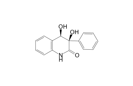 cis-3,4-Dihydro-3,4-dihydroxy-3-phenylquinolin-2(1H)-one