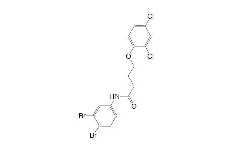 N-(3,4-dibromophenyl)-4-(2,4-dichlorophenoxy)butanamide