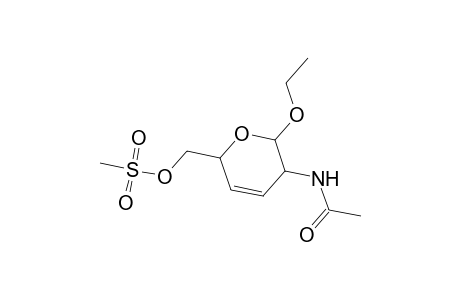 Acetamide, N-[2-ethoxy-3,6-dihydro-6-[[(methylsulfonyl)oxy]methyl]-2H-pyran-3-yl]-