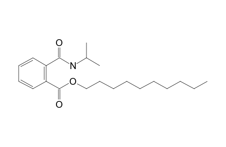 Phthalic acid, monoamide, N-isopropyl-, decyl ester