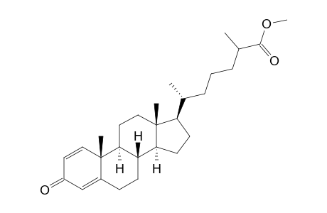 METHYL_3-OXOCHOLESTA-1,4-DIEN-26-OATE