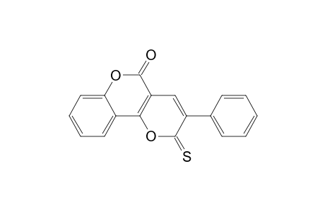 3-phenyl-2-sulfanylidene-5-pyrano[3,2-c][1]benzopyranone