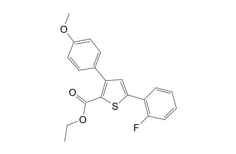 Ethyl 5-(2-fluorophenyl)-3-(4-methoxyphenyl)thiophene-2-carboxylate