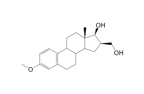 7-[17'-.beta.-Hydroxy-3'-methoxy-1',3',5'(10')-estratrien-16-.beta.-yl]-methanol