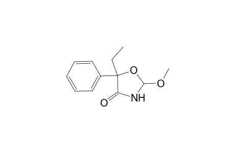 5-Ethyl-2-methoxy-5-phenyl-1,3-oxazolidin-4-one