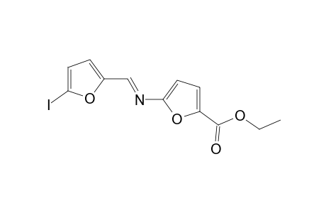 5-[(5-iodo-2-furfurylidene)amino]-2-furoic acid, ethyl ester