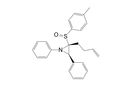 Aziridine, 2-(3-butenyl)-2-[(4-methylphenyl)sulfinyl]-1,3-diphenyl-, (2.alpha.,3.beta.)-(.+-.)-