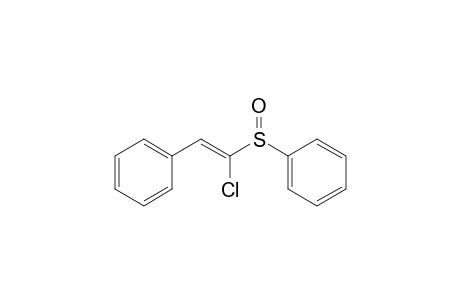 1-Chloro-2-phenyl-1-(phenylsulfinyl)ethene
