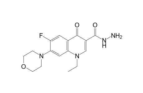 1-Ethyl-6-fluoro-7-morpholin-4-yl-4-oxo-1,4-dihydro-quinoline-3-carboxylic acid hydrazide