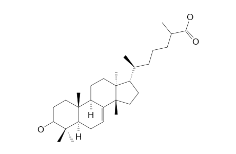 3-XI-HYDROXY-TIRUCALL-7-EN-27-OIC-ACID