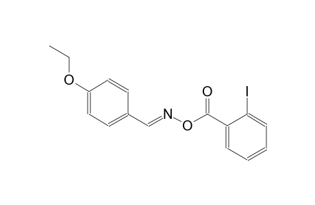 benzaldehyde, 4-ethoxy-, O-(2-iodobenzoyl)oxime