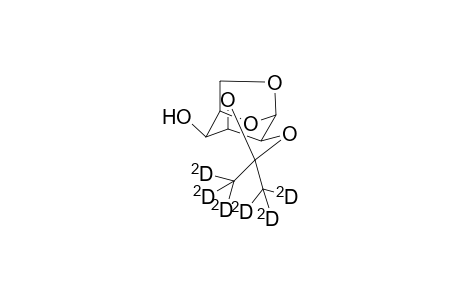 1,6-Anhydro-2,3-O-(isopropylidene-D(6))-.beta.-D-talopyranose