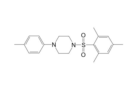 1-(4-Methylphenyl)-4-(2,4,6-trimethylphenyl)sulfonyl-piperazine