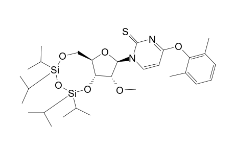 2'-O-METHYL-4-O-(2,6-DIMETHYLPHENYL)-3',5'-O-(1,1,3,3-TETRAISOPROPYLDISILOXANE-1,3-DIYL)-2-THIOURIDINE