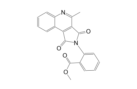 methyl 2-(4-methyl-1,3-dioxo-1,3-dihydro-2H-pyrrolo[3,4-c]quinolin-2-yl)benzoate