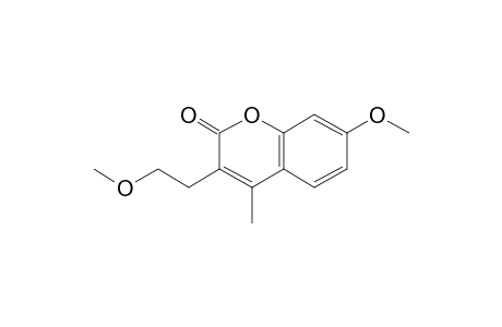 7-Hydroxy-3-(2-hydroxyethyl)-4-methyl-2H-chromen-2-one, dimethyl ether