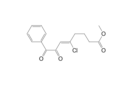 Methyl (Z)-5-chloro-7,8-dioxo-8-phenyl-5-octenoate