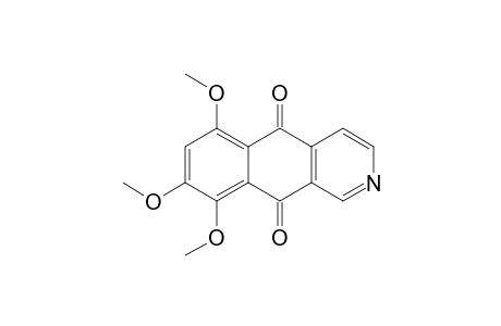 Benz[g]isoquinoline-5,10-dione, 6,8,9-trimethoxy-