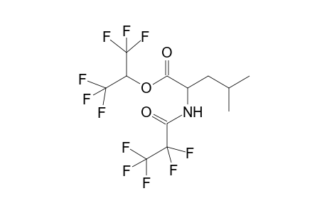 [bis(trifluoromethyl)methyl] N-[(pentafluoroethylcarbonyl]-2-amino-4-methylpentanoate