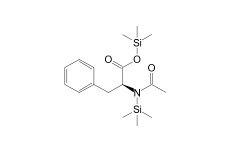 N-acetyl-phenylalanine, 2TMS