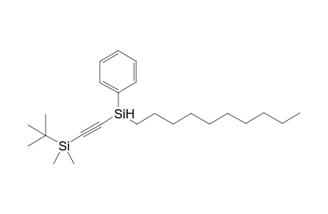 Tert-butyl((decyl(phenyl)silyl)ethynyl)dimethylsilane