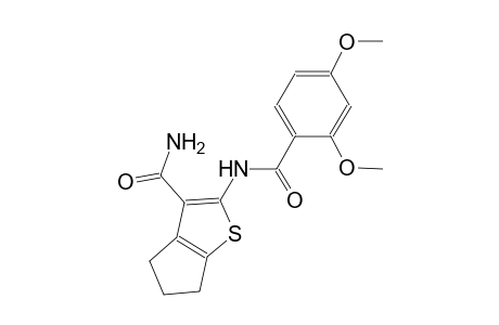2-[(2,4-dimethoxybenzoyl)amino]-5,6-dihydro-4H-cyclopenta[b]thiophene-3-carboxamide