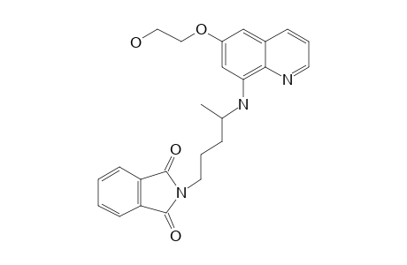 6-[2-Hydroxyethoxy]-8-[4-phthalimido-1-methylbutylamino]quinoline