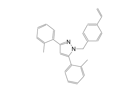 3,5-bis(2-methylphenyl)-1-(4-vinylbenzyl)-1H-pyrazole