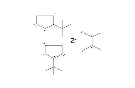 Zirconium, bis(t-butylcyclopentadienyl)(.eta.-4-2,3-dimethylbutadiene)