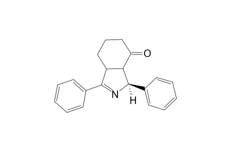(S)-1,3-Diphenyl-3,3a,5,6,7,7a-hexahydro-isoindol-4-one