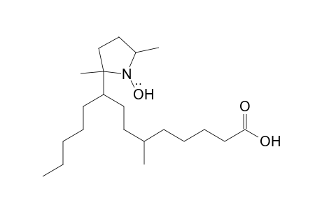 1-Pyrrolidinyloxy, 2-(4-carboxybutyl)-5-decyl-2,5-dimethyl-