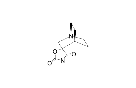 QUINUCLIDINE-3-SPIRO-5'-OXAZOLIDINE-2',4'-DIONE