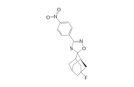 (Z)-5-Fluoro-3'-(4-nitrophenyl)adamantane-2-spiro-5'-(delta.(2)-1',4',2'-oxathiazoline)