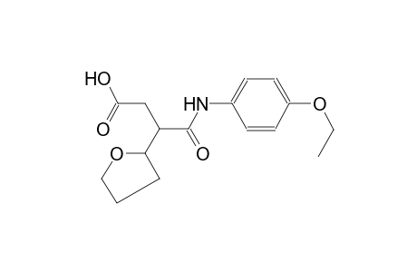 2-furanpropanoic acid, beta-[[(4-ethoxyphenyl)amino]carbonyl]tetrahydro-