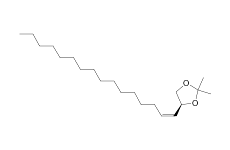 1,3-Dioxolane, 4-(1-hexadecenyl)-2,2-dimethyl-, [S-(Z)]-