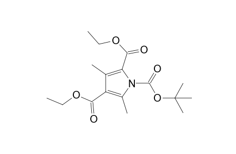 3,5-dimethylpyrrole-1,2,4-tricarboxylic acid, 1-tert-butyl diethyl ester