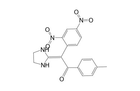 2-[(2,4-Dinitrophenyl)(4-methylbenzoyl)methylene]imidazolidine
